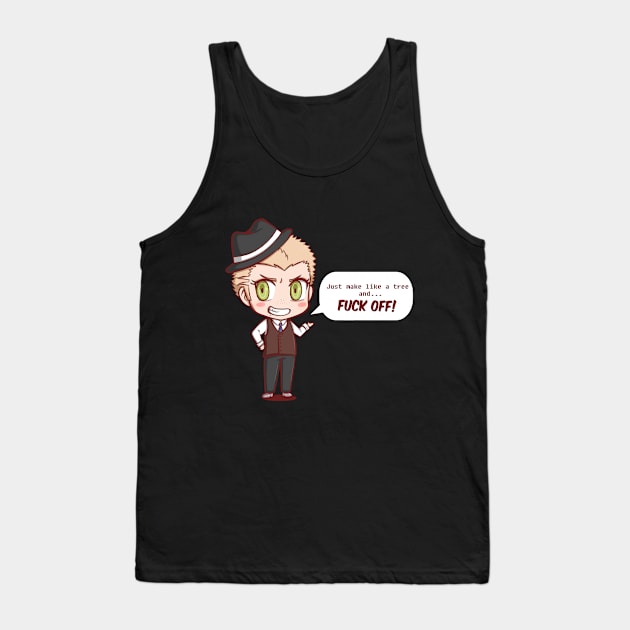 Chibi Fuyuhiko Tank Top by panchi